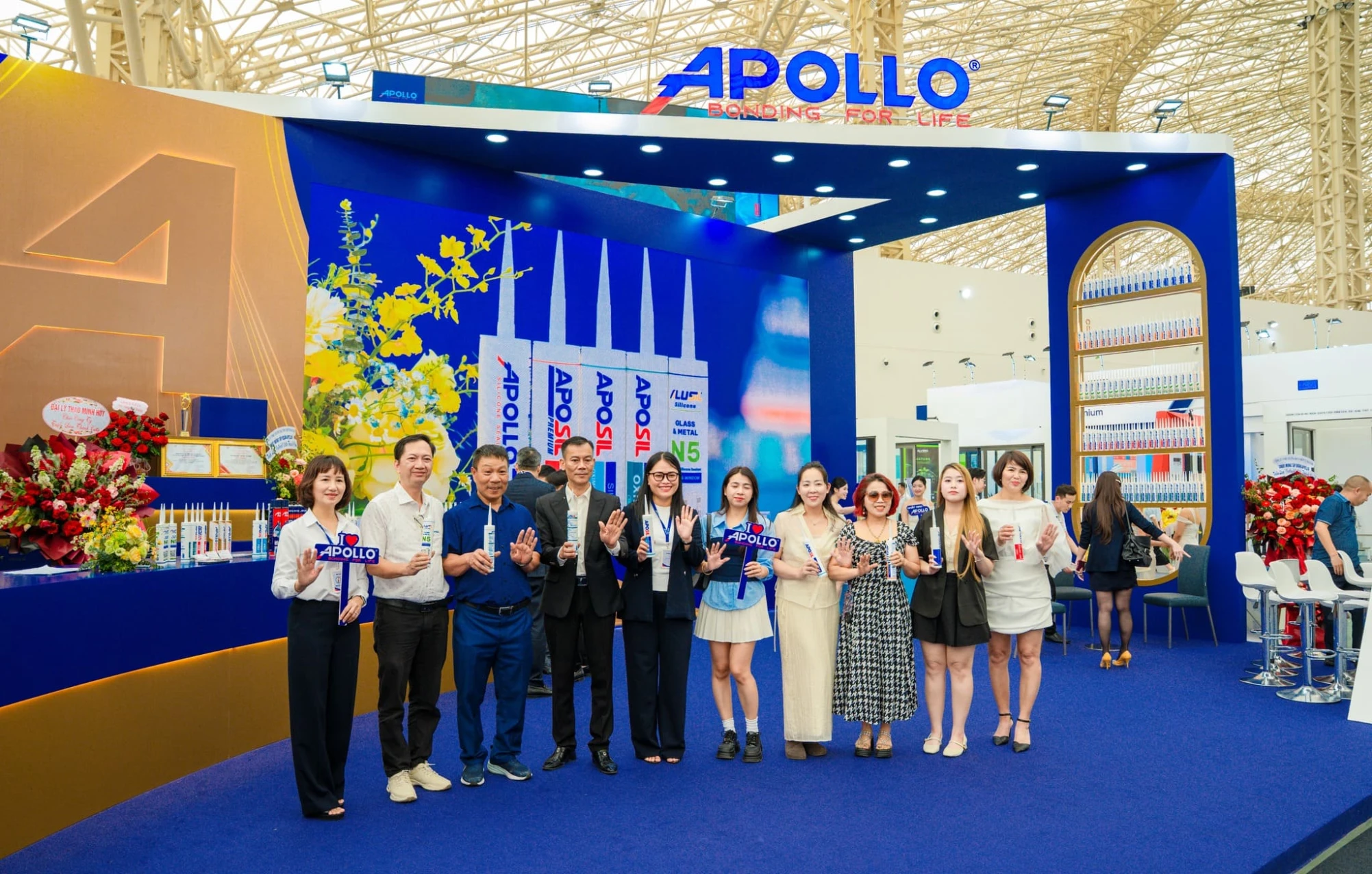 Apollo khẳng định đẳng cấp giải pháp – nâng chuẩn thi công hiện đại tại Vietbuild 2026